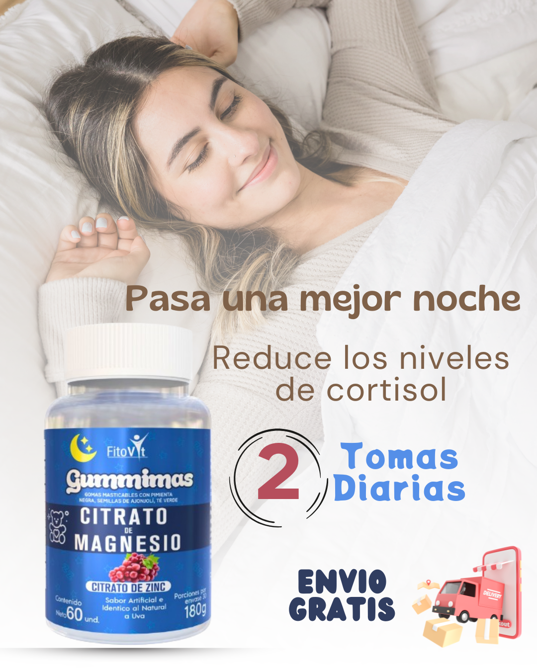 Citrato de Magnesio en Gomitas