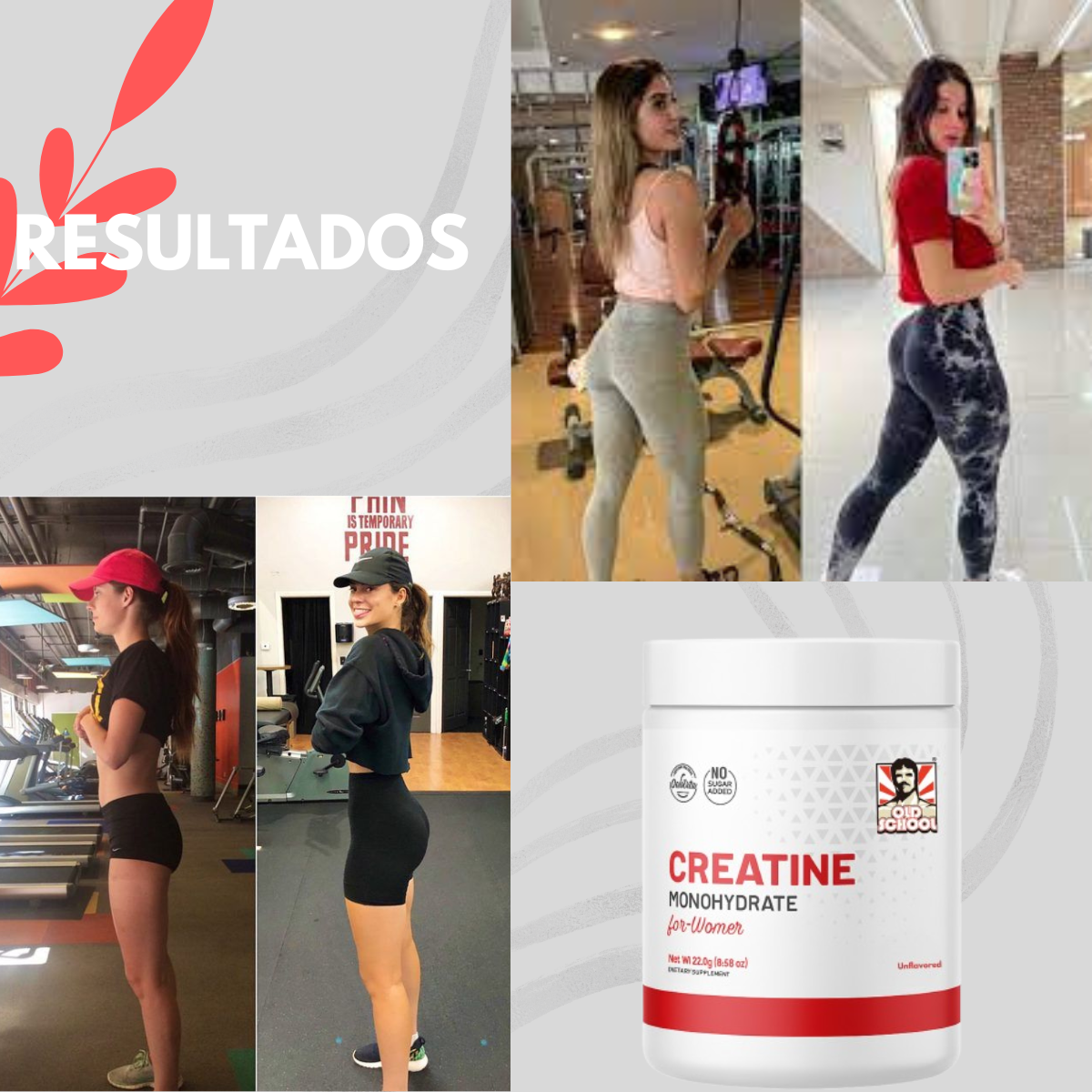 Creatina For Women - Rendimiento y Fuerza Femenina