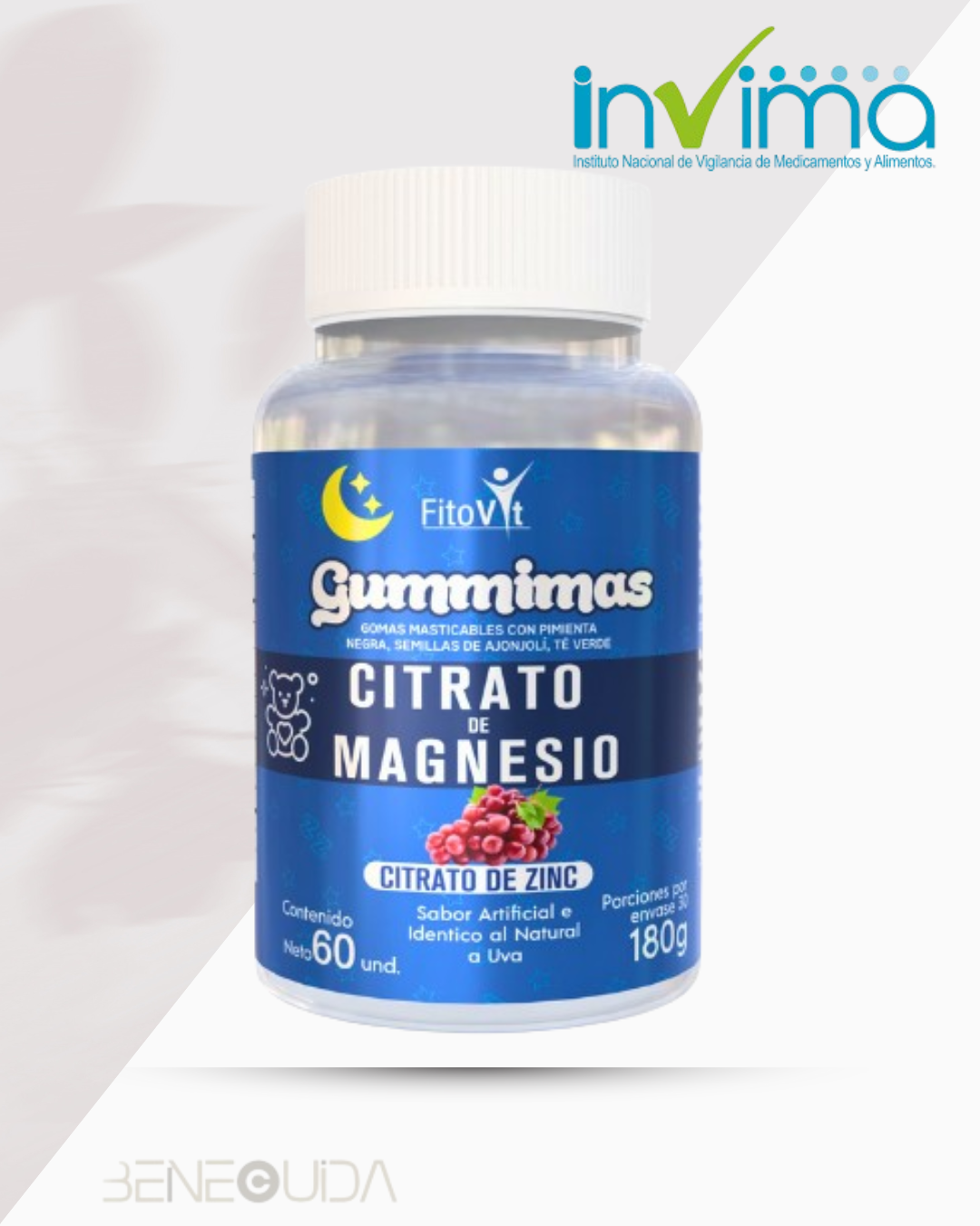 Citrato de Magnesio en Gomitas