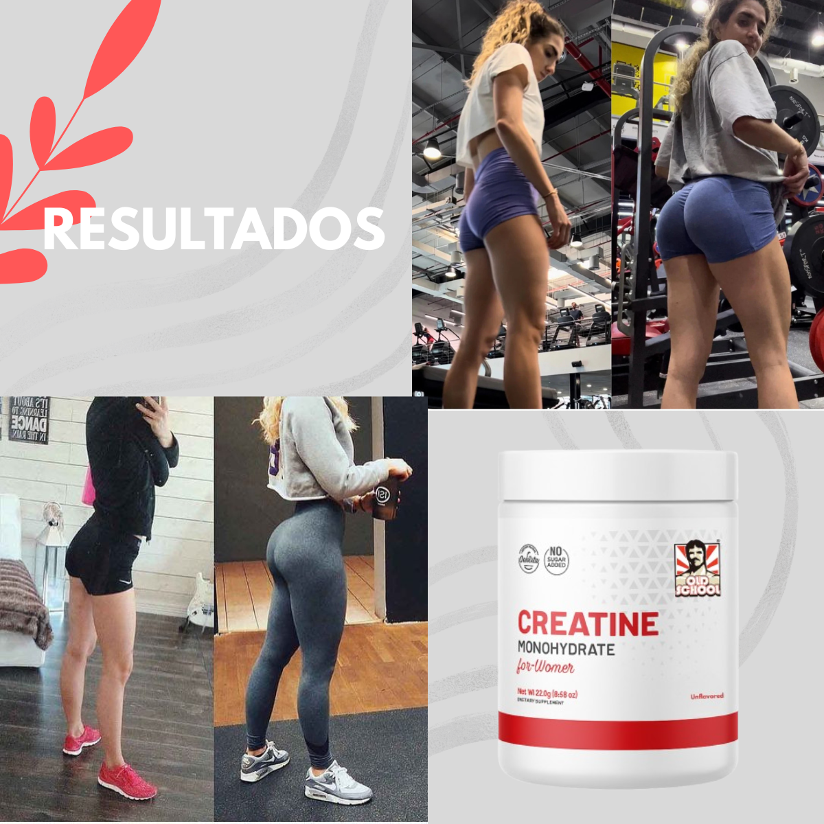 Creatina For Women - Rendimiento y Fuerza Femenina