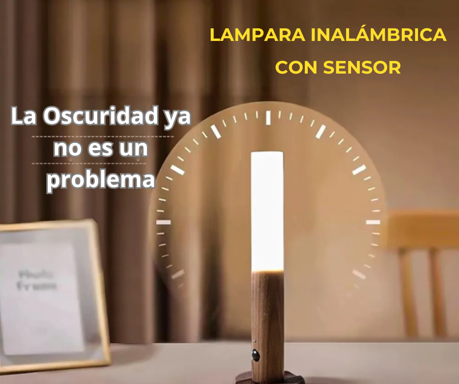 2x1 ! Lámpara LED Magnética con Sensor - Iluminación Inteligente y Cómoda