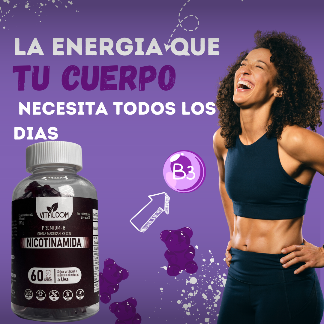 NICOTINAMIDA - ACTIVA TU MENTE Y MEJORA TU PIEL