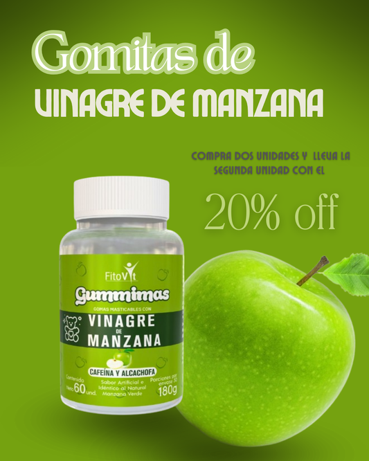 COMPRE 1 Y LLEVE LA SEGUNDA CON EL 20% DE DESCUENTO - BENECUIDA ACV GUMMIES – Energía, Digestión y Control de Peso