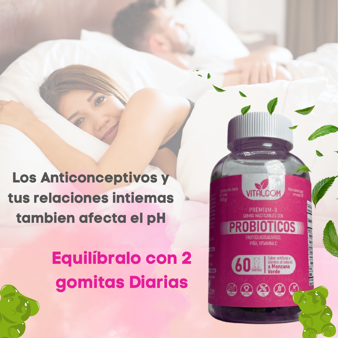 Probióticos en Gomita - Equilibra el pH de zona V