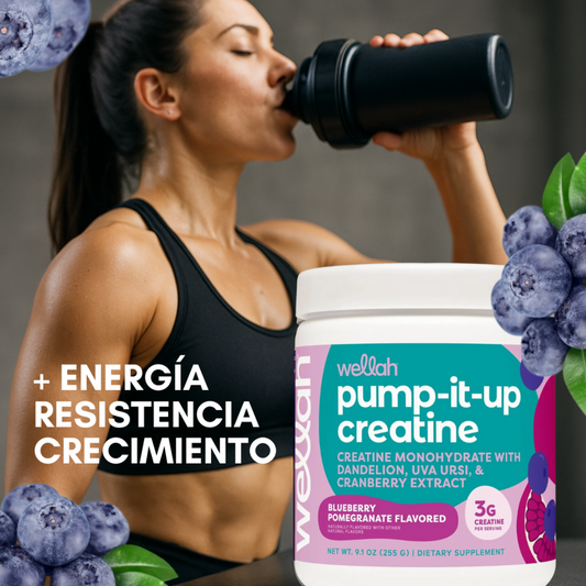 Creatina Pump-it-up -Fuerza y Resultados Femeninos