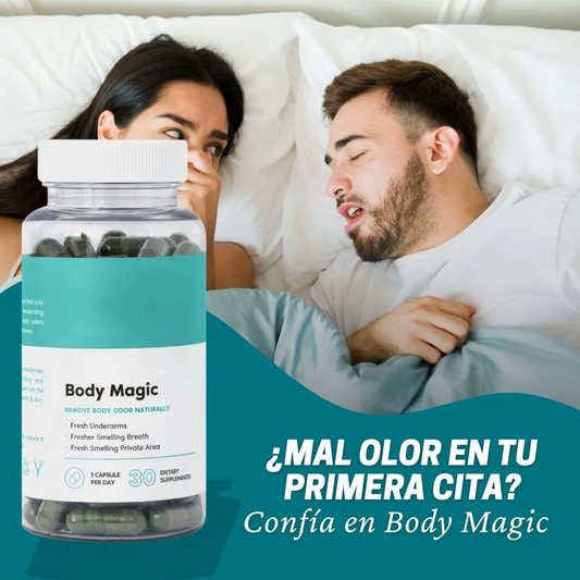 BODY MAGIC -  El suplemento natural para una salud radiante y libre de olores.