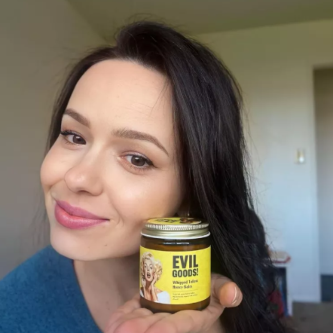 EVIL GOODS - Bálsamo Reparador, Reduce las imperfecciones del rostro e hidrata. Producto Original